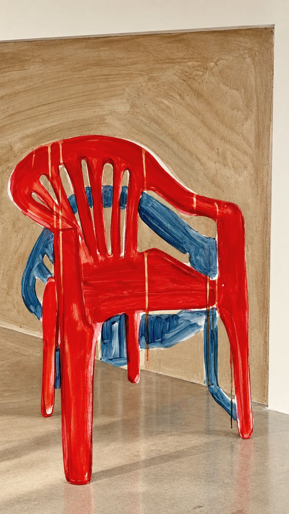 The red chair painting